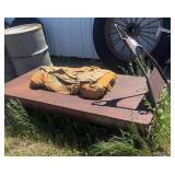 Industrial Steel Four-Wheel Dolly Cart