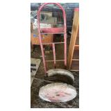 Hand Truck with Steel Cable Spool