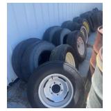 Used Tires and Wheels Lot