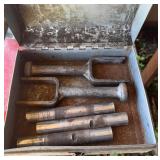 Steel Punches and Fork Tools with Box