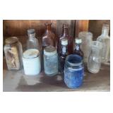 Glass Apothecary Bottles