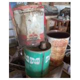 Vintage Oil Cans: Texaco, Cenex,