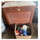 Wooden Hamper & Suupplies