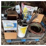 Pallet of Mixed Farm Tools