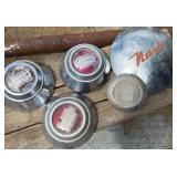 Vintage Nash Hubcaps