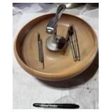 Hellerware Wood  Nut Bowl Set