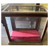 Wood & Glass Display Case,