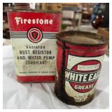Firestone & White Eagle Cans