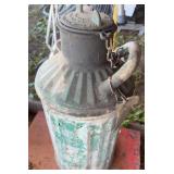 Metal Continental Oil Can