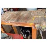 Morgan Vise Co. Workbench With Vise,