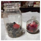 Ball Mason Jars & Buttons