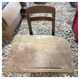 Vintage School Desk