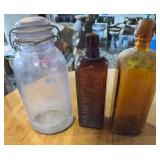 Vintage Glass Bottles