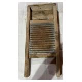 Wood and Metal Washboard