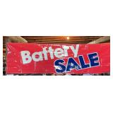 Battery Sale Banner,