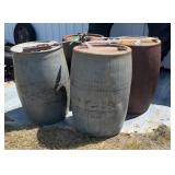 Vintage Standard Oil Drums