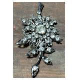 Floral Brooch Pendant