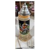 German Lidded Beer Stein