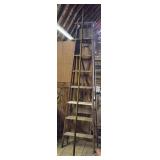 Wood Folding Ladder