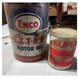 Vintage Oil Cans