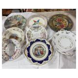 Decorative Collector Plates Lot