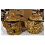 Ceramic Face Cookie Jars,