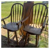 Oak Windsor Bar Stools