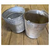 Galvanized Metal Buckets,