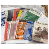 1940s-1950s Sheet Music