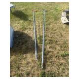 Two Water Pump Handles