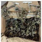 Ornate Brass Drawer Pulls,