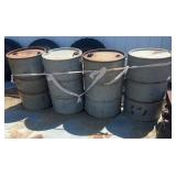 Metal 55-Gallon Drums