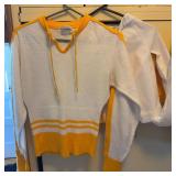 Sweater and Cheerleader Skirt