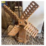 Wooden Decorative Windmill,