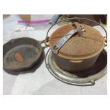 Cast Iron Dutch Oven & Skillet