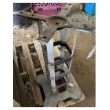 Industrial Metal Table Stand