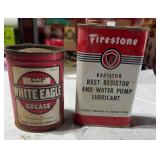 Vintage  Lubricant Cans