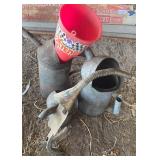Vintage Metal Oil Cans & Funnels