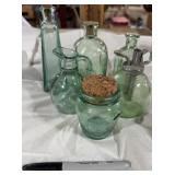 Green Glass Bottles