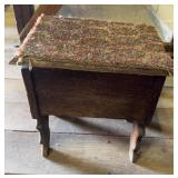 Wood Shoe Shine Box