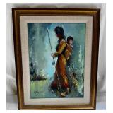 Signed Framed Painting