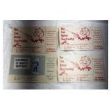 Montana Power Company Bill Cards