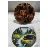 Wildlife Art Round Plaques