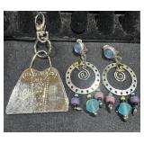 Earrings & Keychain