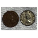 Canadian 10 Cents Coins