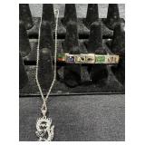 Charm Bracelet & Pendant