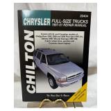 Chilton Chrysler Trucks Manual