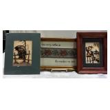 Hummel Prints & Framed Embroidery
