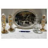 Winter Tray & Collectibles