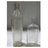 Embossed Glass Bottles